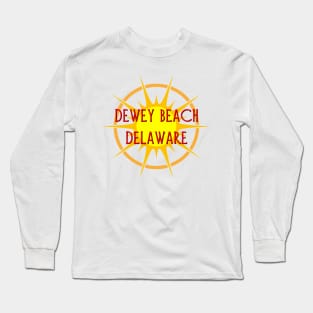 Dewey Beach, Delaware Long Sleeve T-Shirt